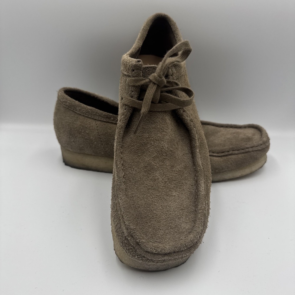 Clark's Originals Wallabee Maple Tan Suede Shoes Men's Size 9